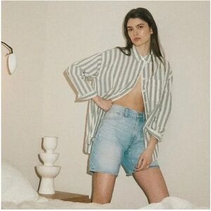 Madewell Baggy Jean Shorts